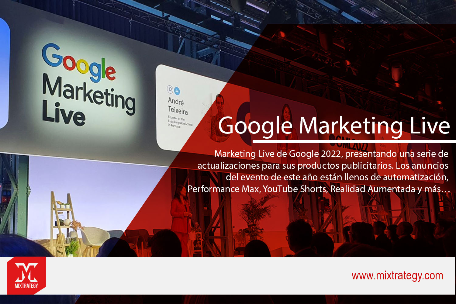 google marketing live 2022 mixtratefy